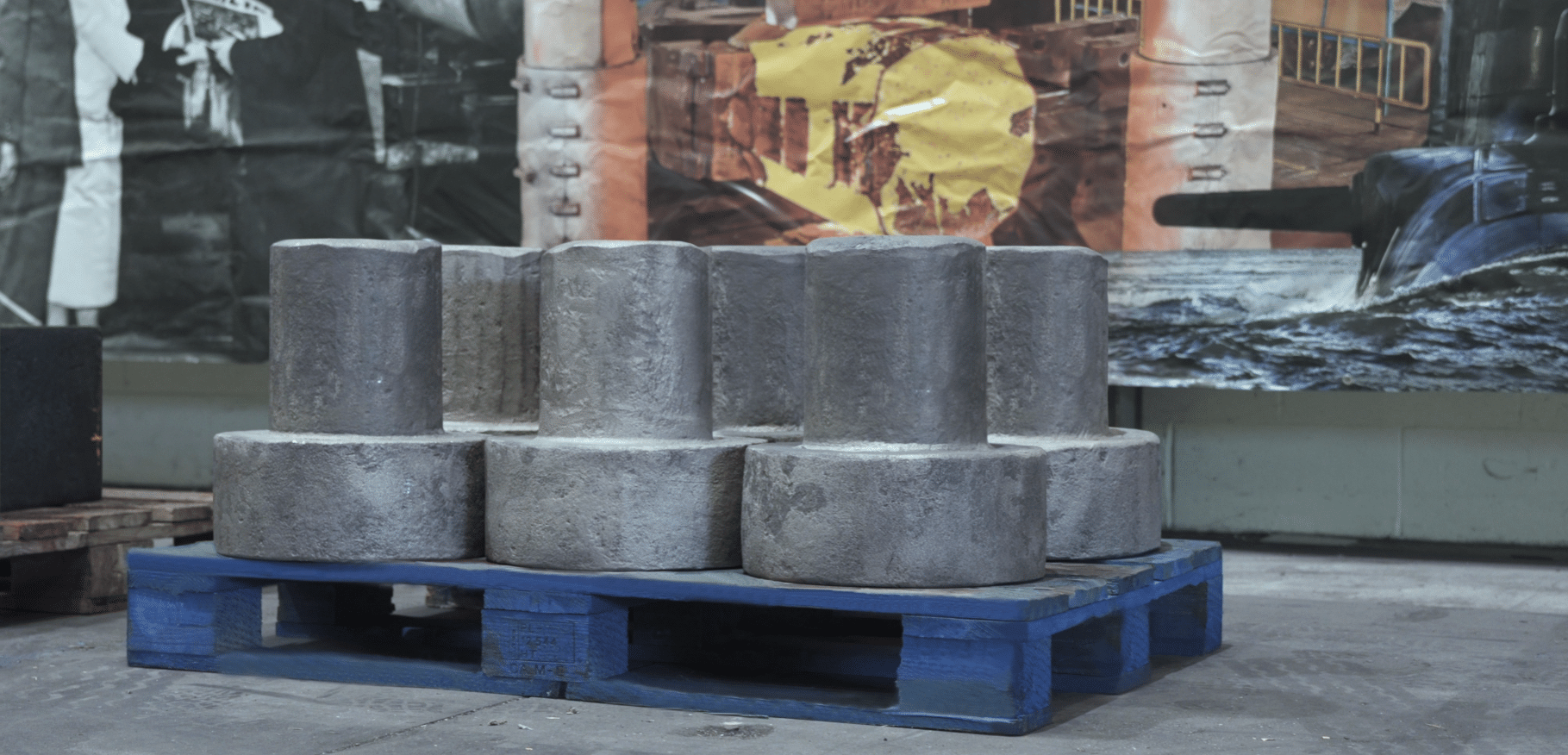 Forged products made suing heat treatment ready for shipping in Birmingham
