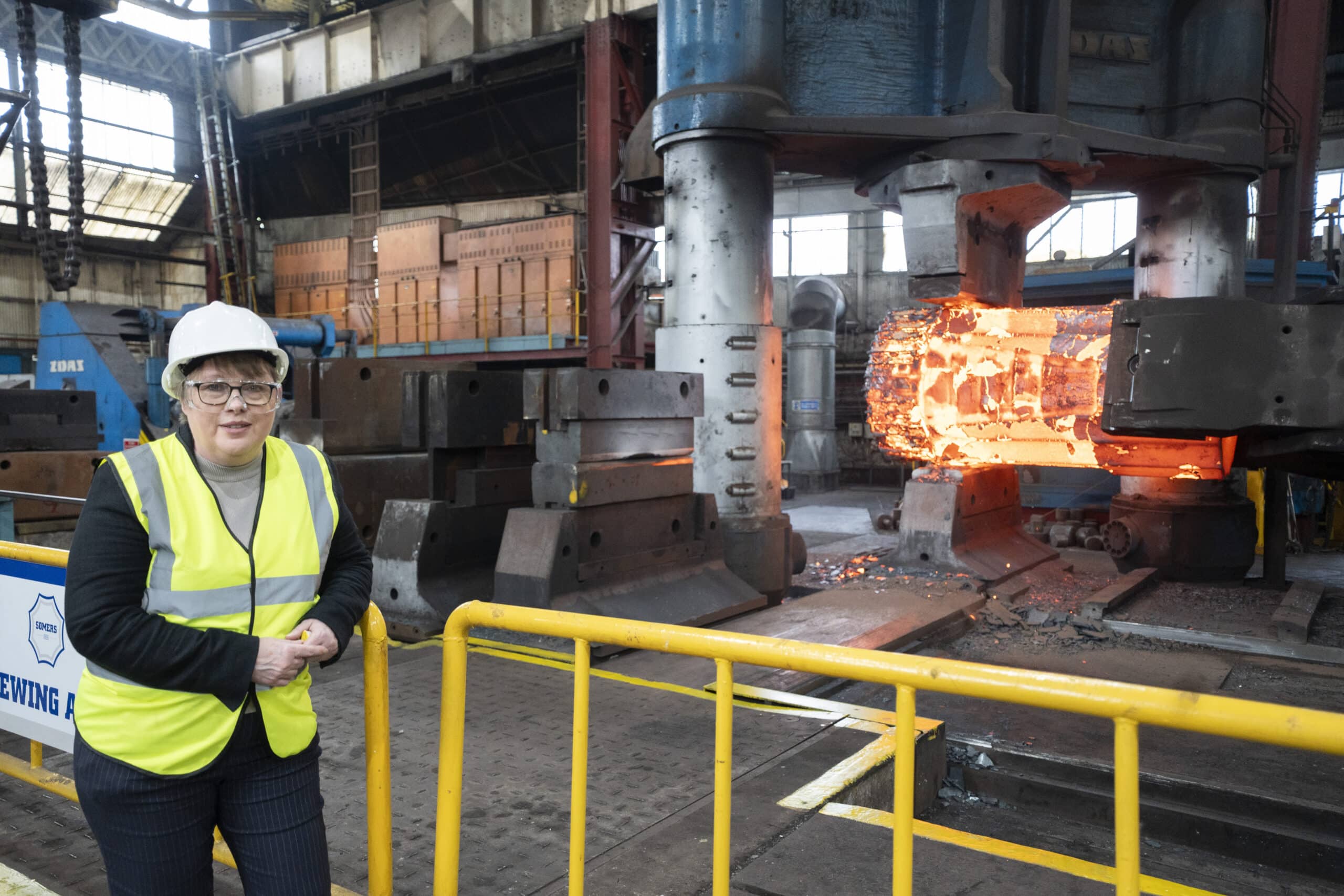 Minister for Defence Procurement and Industry Visits & Makes Big Announcement