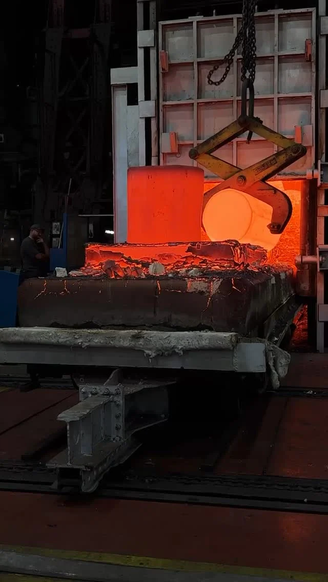Heat, press, repeat… 🔥#somersforge #forgingastrongerfuture
