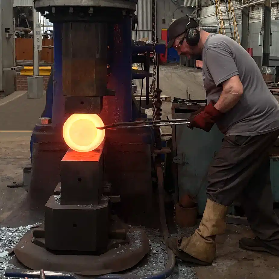Somers forge open die forging